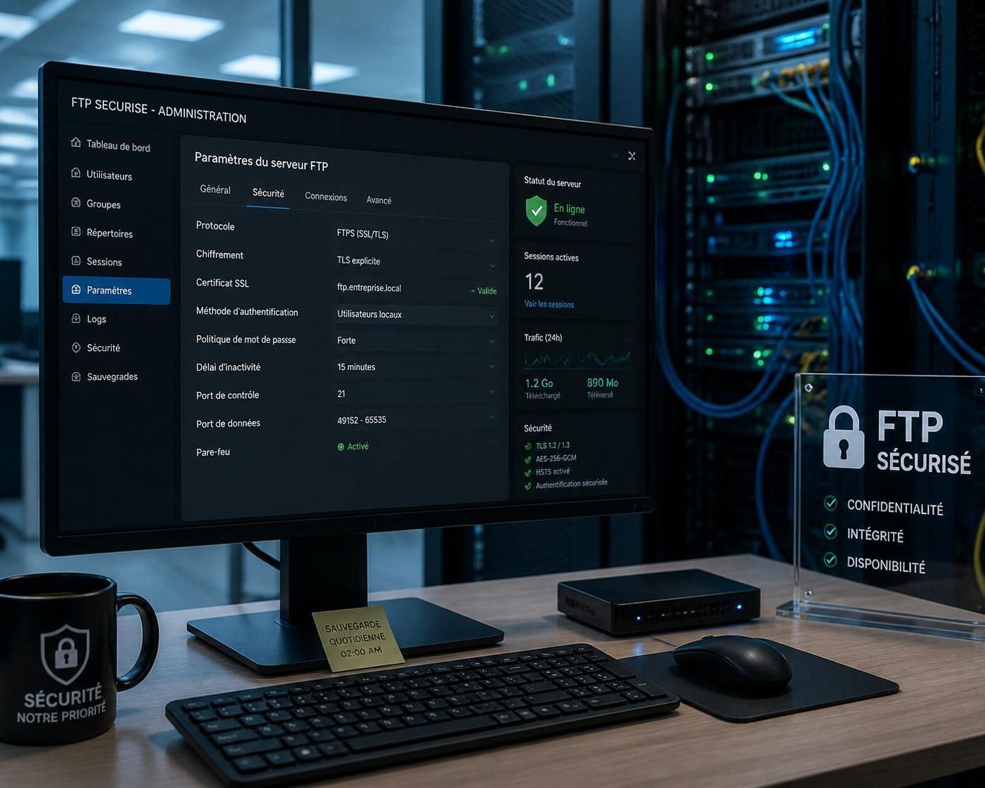 découvrez les étapes clés pour créer un serveur ftp sécurisé et assurer un accès fiable à vos fichiers. guide complet pour configurer et protéger votre transfert de données.