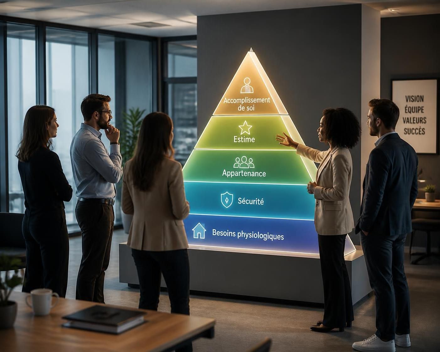 découvrez la pyramide d'abraham maslow et apprenez à comprendre la hiérarchie des besoins pour mieux motiver et engager vos équipes au travail.